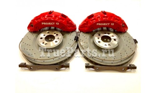 Тормозная система Brembo 6 поршней +375x36 на Audi A6/A7